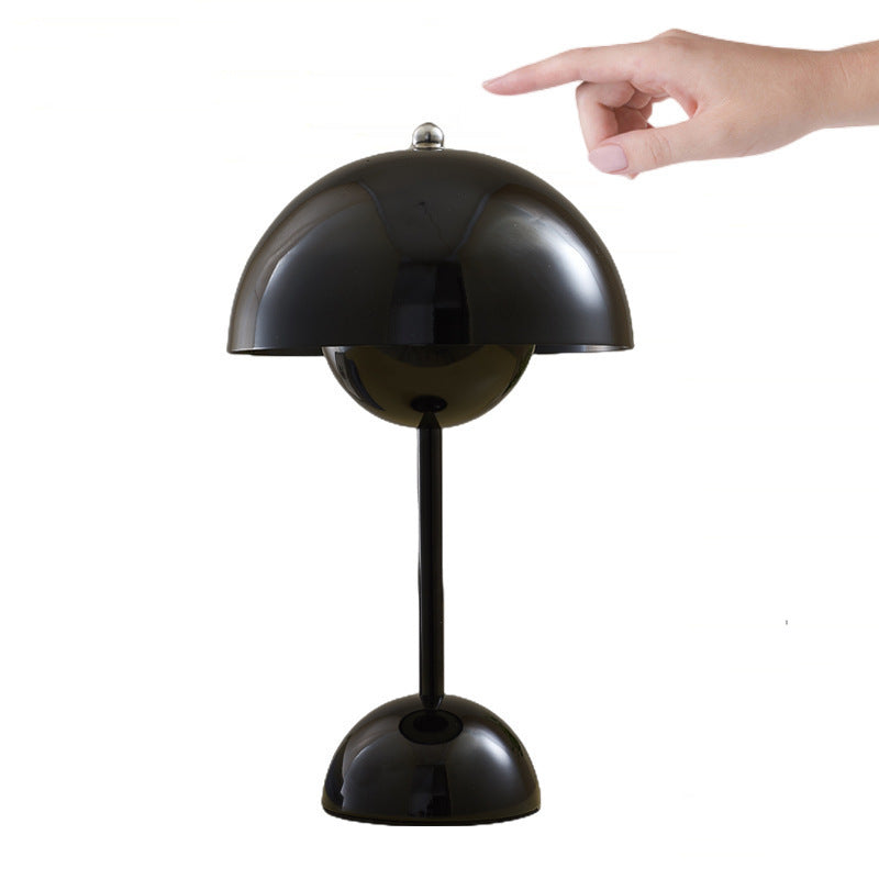 MushroomLight Kabellose Retro Tischlampe