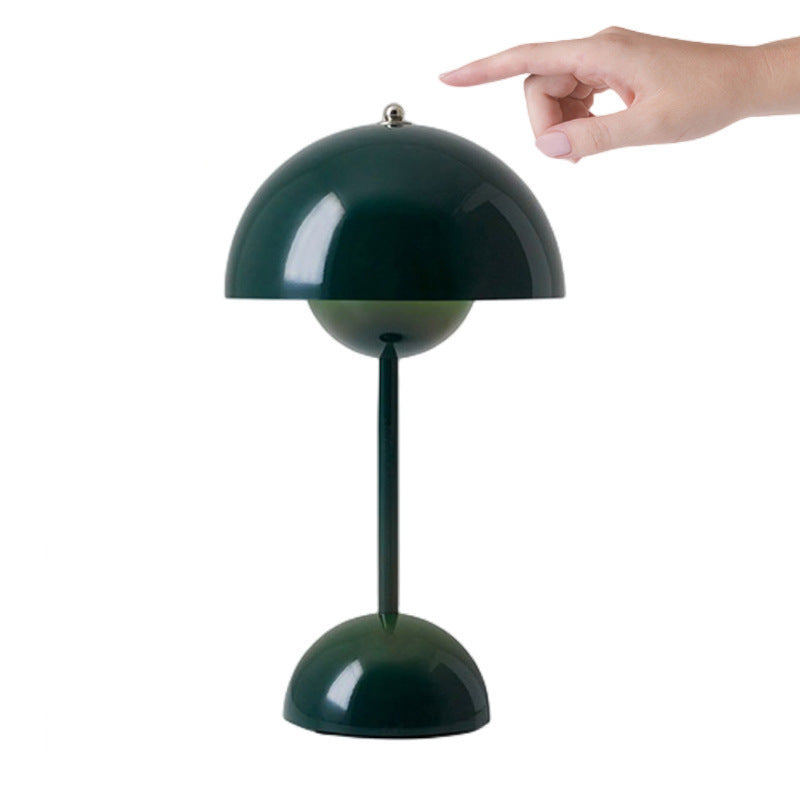 MushroomLight Kabellose Retro Tischlampe