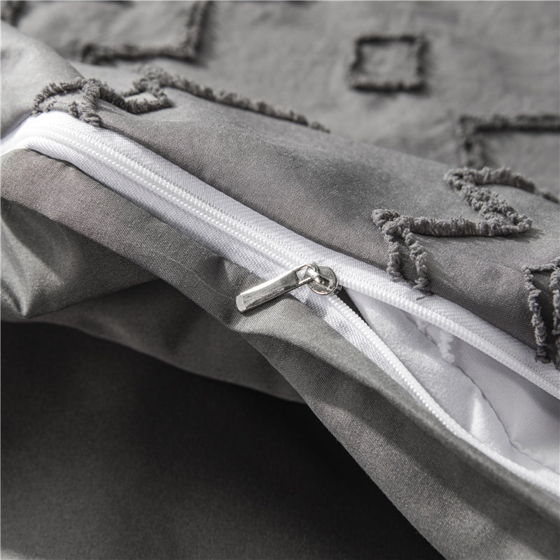 ComfySleep Vierteilige weiche Steppdecken Bezugsets