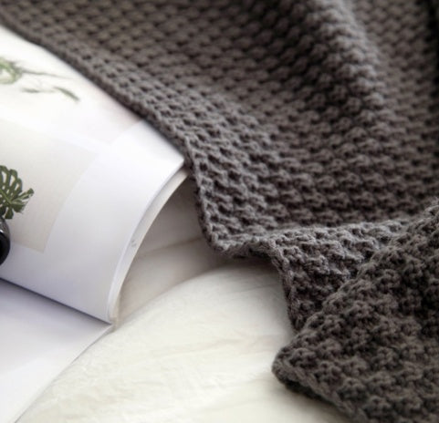 CozyWrap Nordische Fransenstrick Balldecke