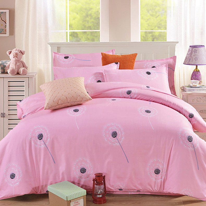 DreamHug Bedrucktes komfortables Bettwäsche Set