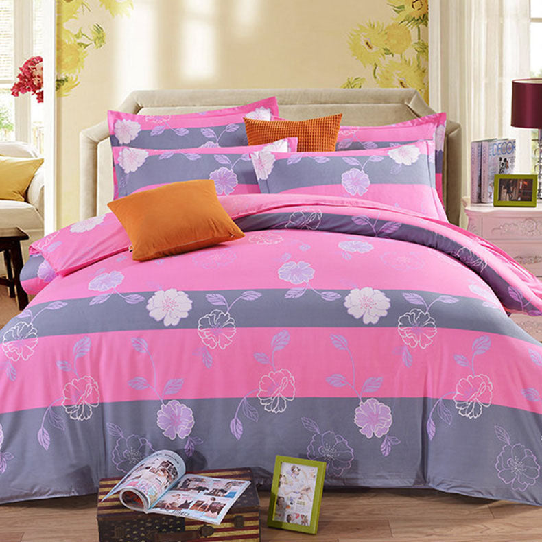 DreamHug Bedrucktes komfortables Bettwäsche Set