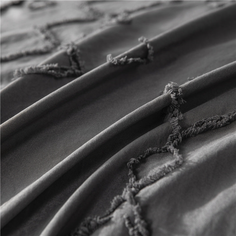 ComfySleep Vierteilige weiche Steppdecken Bezugsets