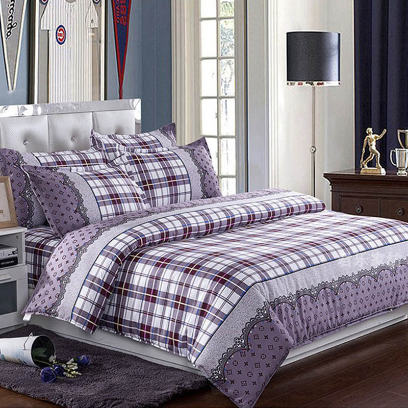 DreamHug Bedrucktes komfortables Bettwäsche Set