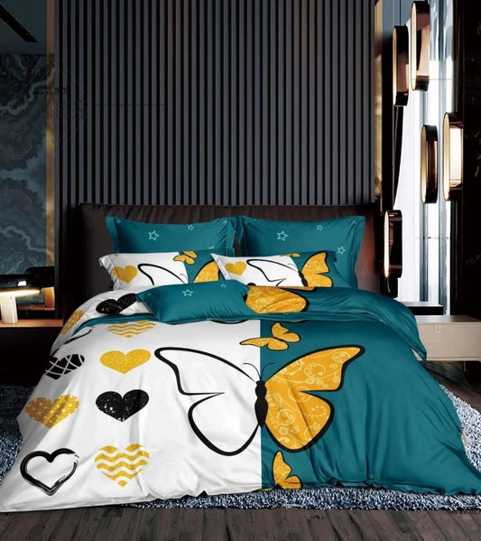 EasyDream Dreiteilige Luxus Bettwäsche Set