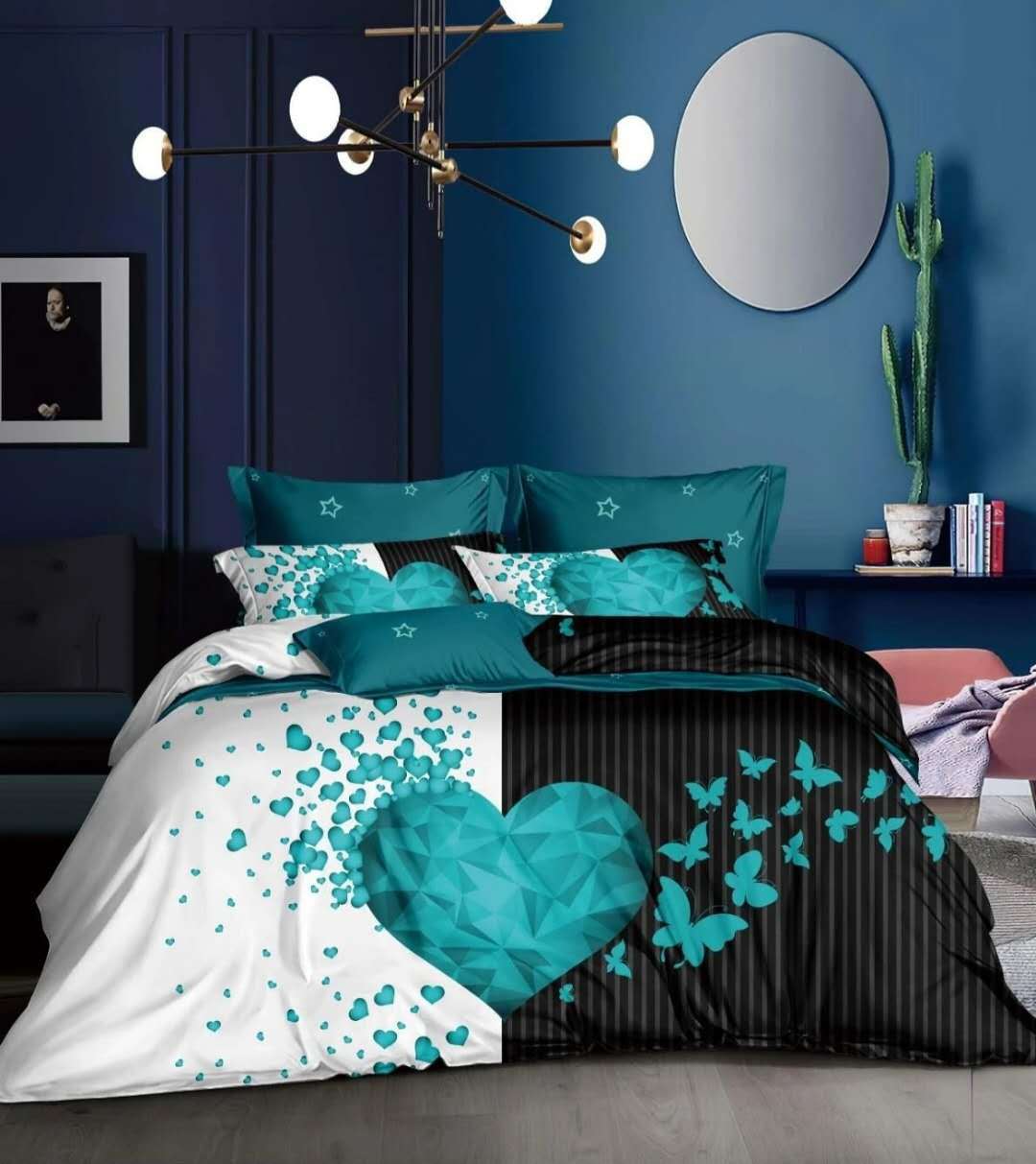 EasyDream Dreiteilige Luxus Bettwäsche Set