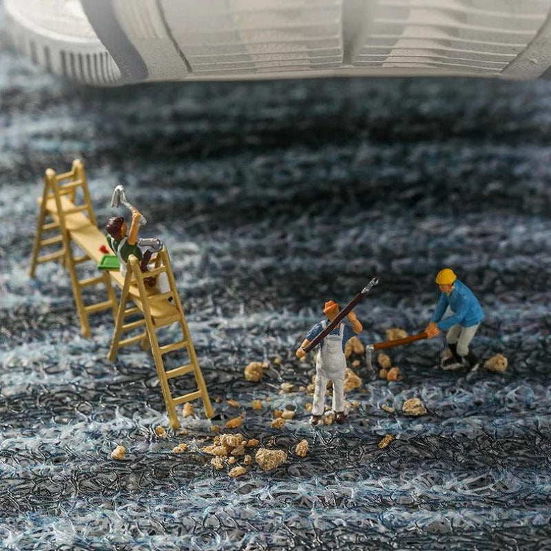 CleanEdge Robust Antirutsch Eingangsteppich